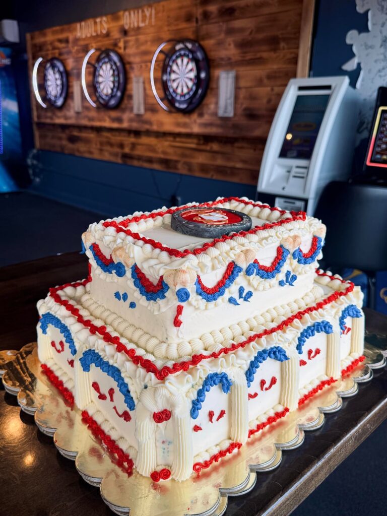 Hosted the marine corps ball at work another year and I made the cake and a dessert bar!