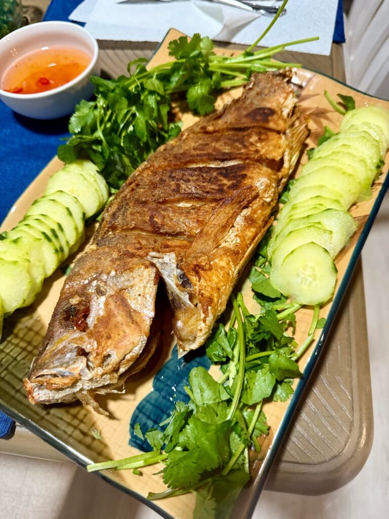 Fried some snapper I got from Costco.