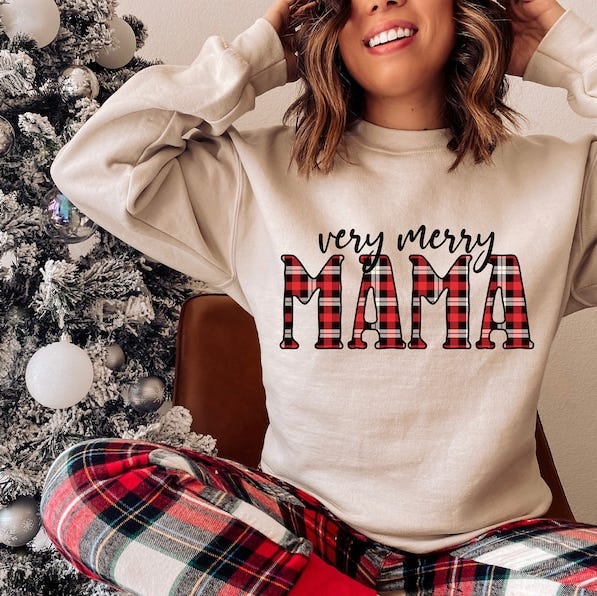 'Very Merry Mama' Pajamas