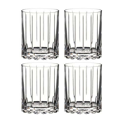 Set Of 4 Double Rocks Glasses