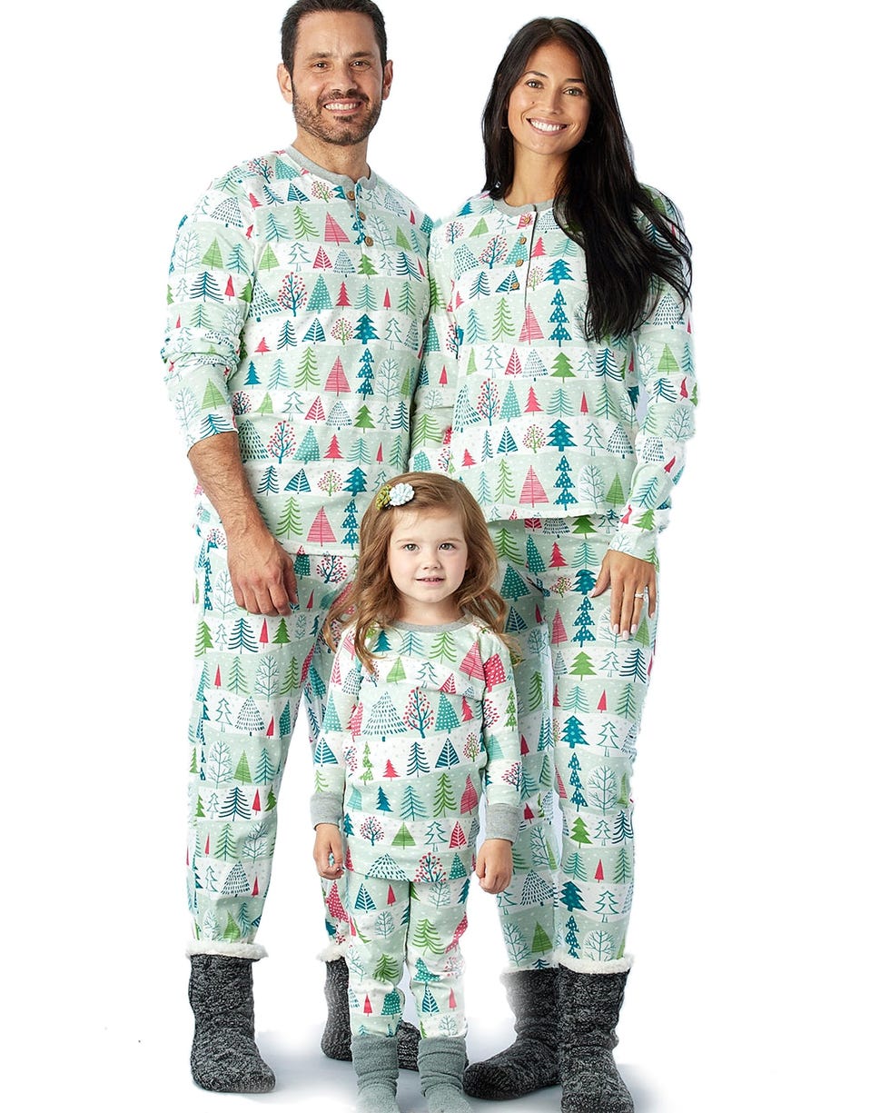 HonestBaby Organic Cotton Holiday Family Jammies