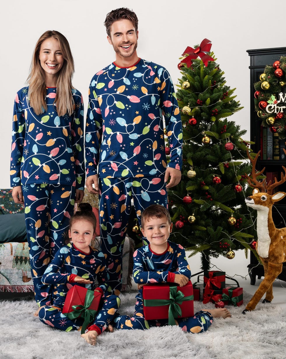 Christmas Lights Pajamas Set