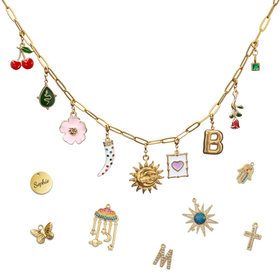 Custom Charm Necklace Custom Charm Necklace