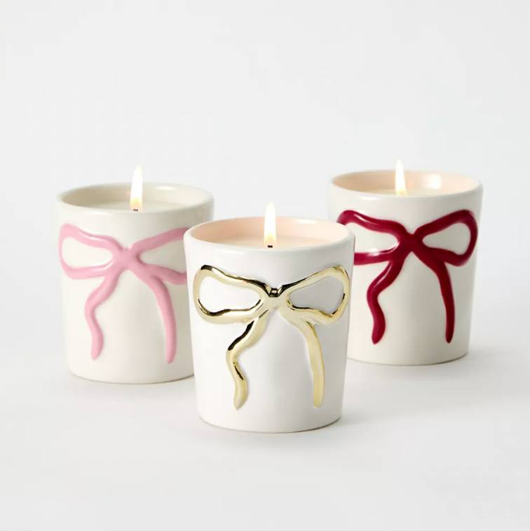 Urban Outfitters Bow Candle
