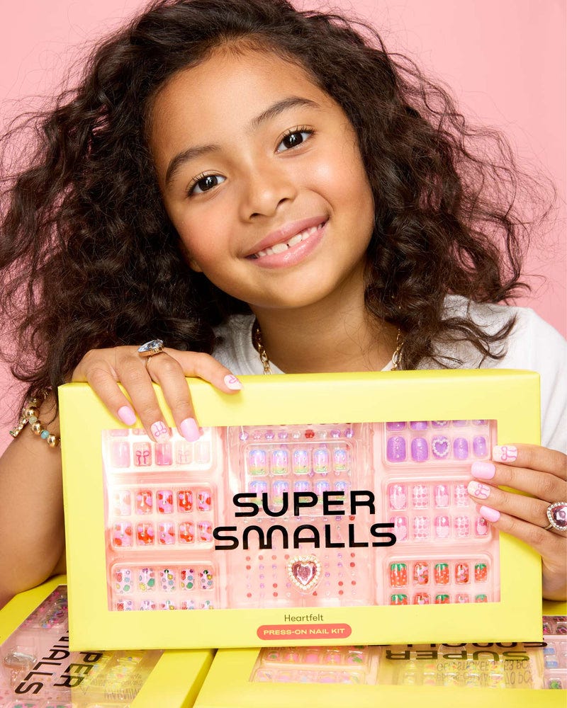 Super Smalls Heartfelt Press On Nail Kit