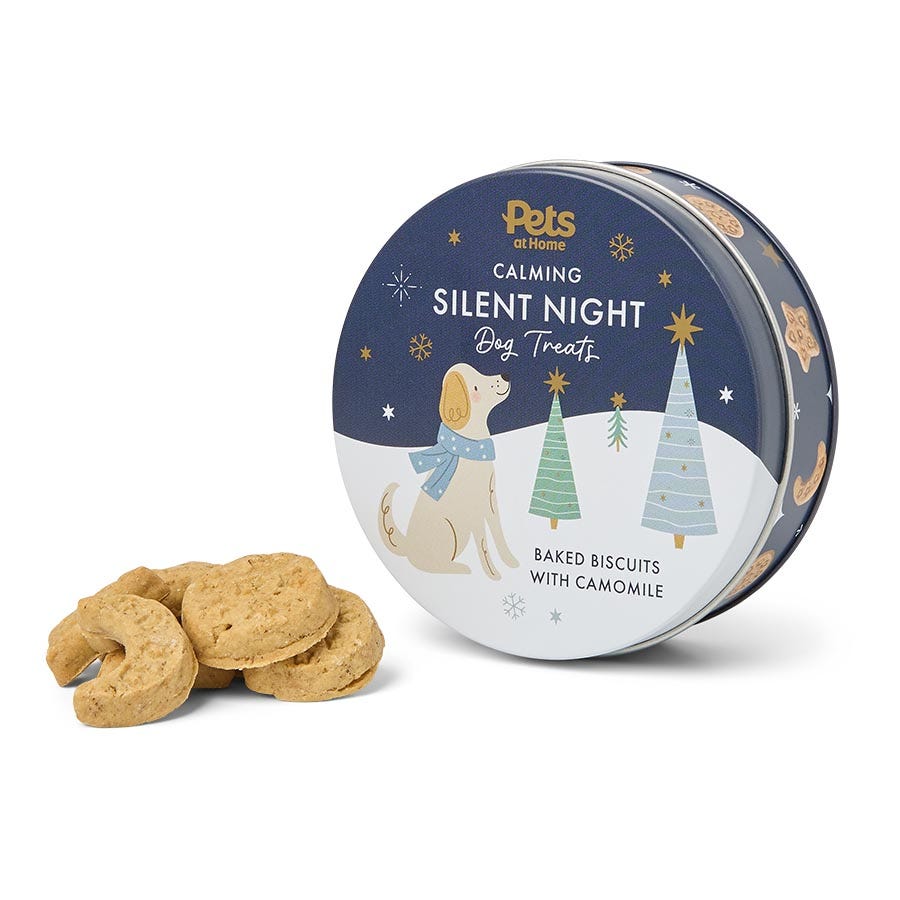 Silent Night Baked Biscuits Camomile Calming Dog Treats Silent Night Baked Biscuits Camomile Calming Dog Treats
