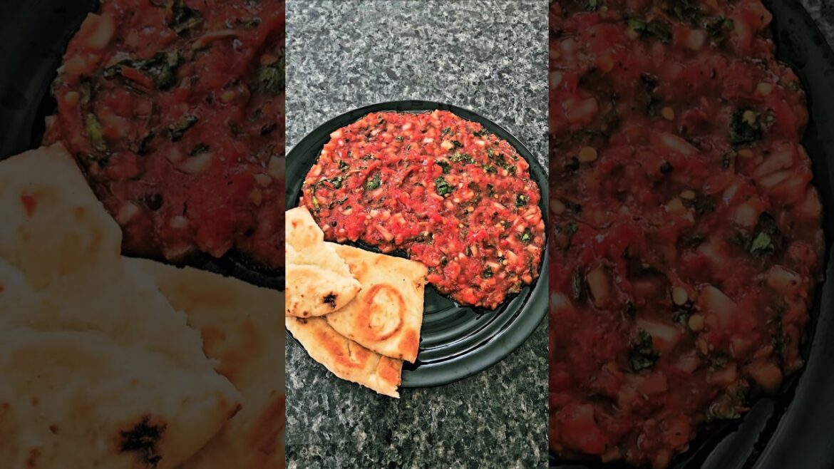 Roasted Veggie Turkish Ezme | Fiery Tomato & Pepper Salad Dip #ezme #dip #easyrecipe #healthy Roasted Veggie Turkish Ezme | Fiery Tomato & Pepper Salad Dip #ezme #dip #easyrecipe #healthy