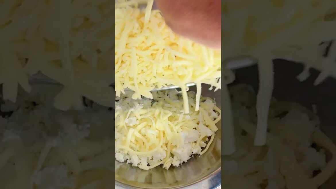 Stuffed Calamari with Feta, Kefalograviera & Fresh Herbs #shorts #food #youtube