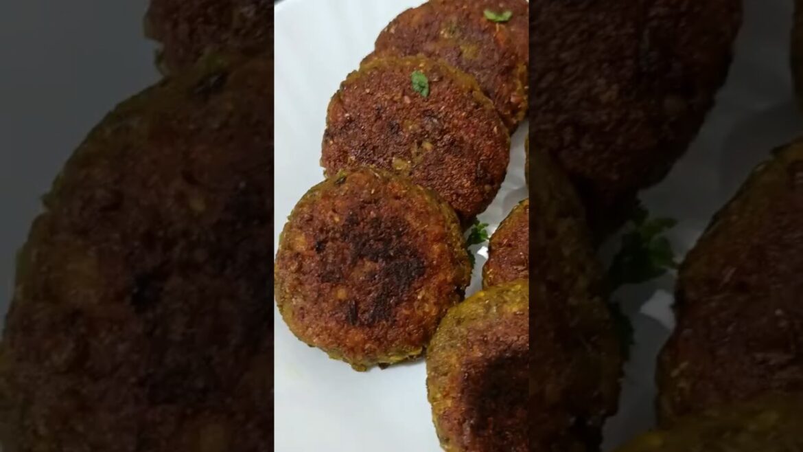 High Protein Kabab/Moong kabab recipe /Moong  Cutlet recipe #shorts #kabab #youtubeshorts