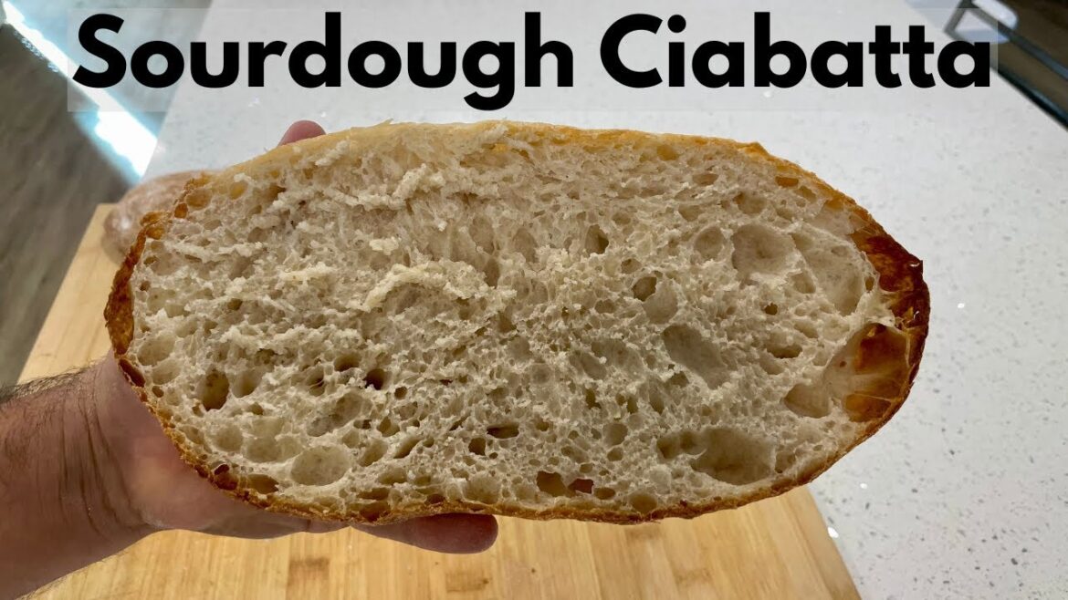 Probably the easiest high hydration sourdough bread (Sourdough Ciabatta) Probably the easiest high hydration sourdough bread (Sourdough Ciabatta)