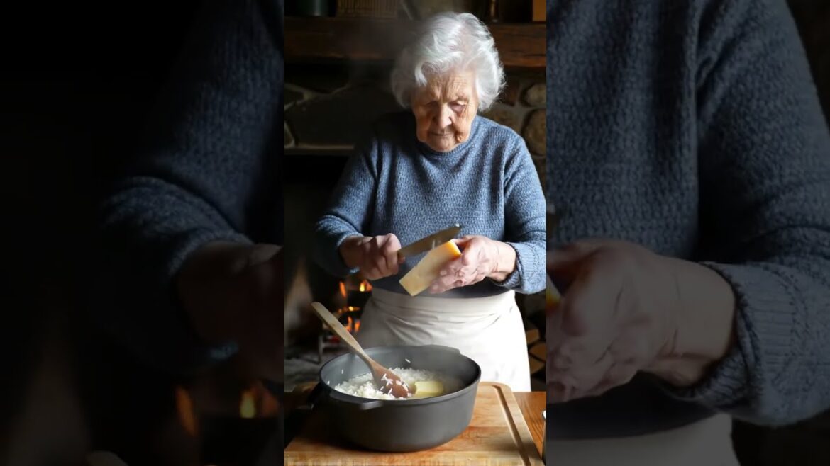 Wild Mushroom Risotto in Alpine Lodge Italy #seafoodrecipes