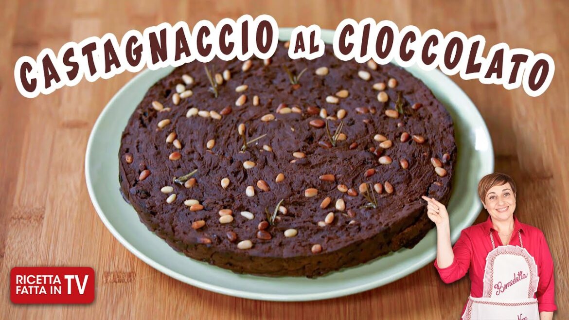CASTAGNACCIO AL CIOCCOLATO di Benedetta Rossi – Ricetta TV Fatto in Casa per Voi CASTAGNACCIO AL CIOCCOLATO di Benedetta Rossi - Ricetta TV Fatto in Casa per Voi
