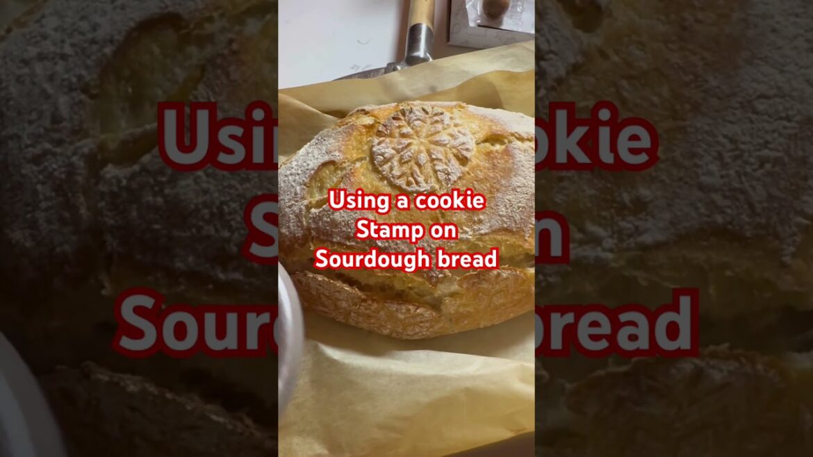 I tried a cookie press on my Sourdough and I love the results ! #sourdoughbaking #sourdough