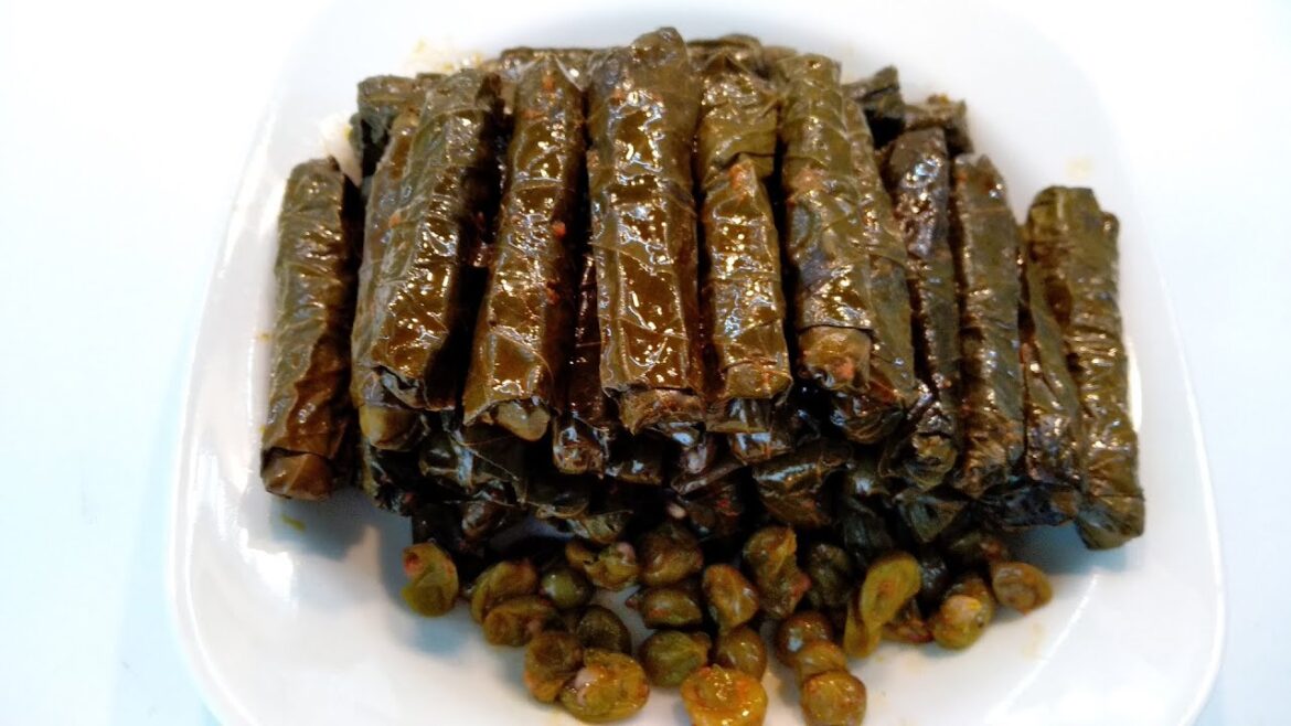 KORUK EKŞİLİ YAPRAK SARMASI TARİFİ❗ BOL EKŞİLİ YAPRAK SARMA.