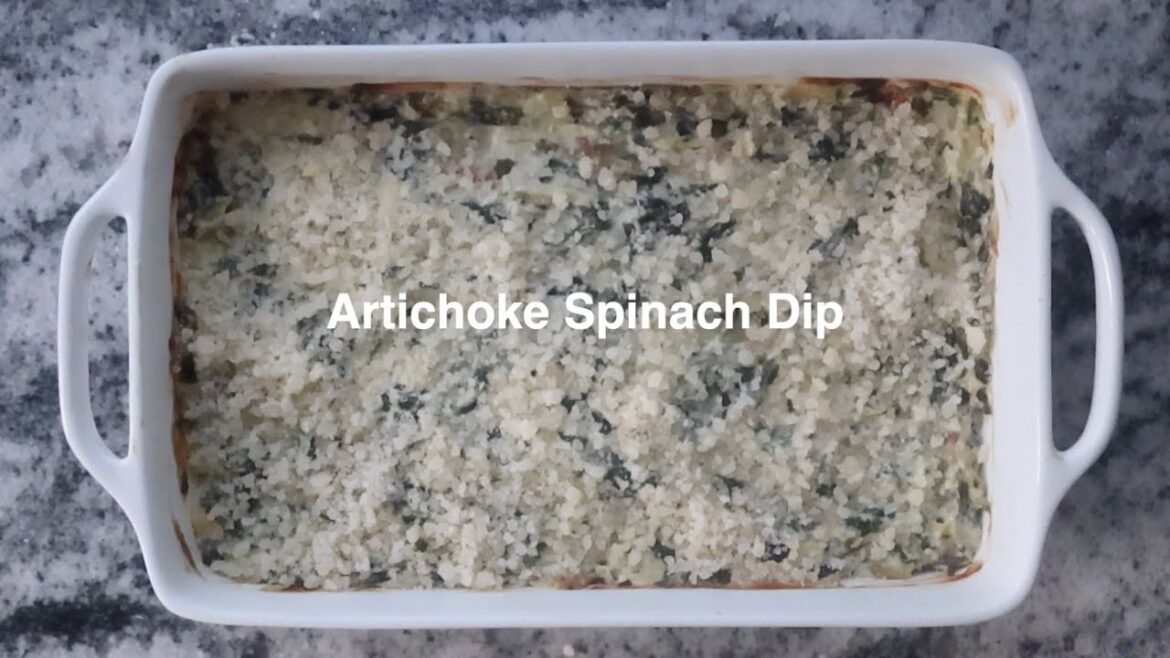 Artichoke Spinach Dip  洋蓟菠菜蘸酱