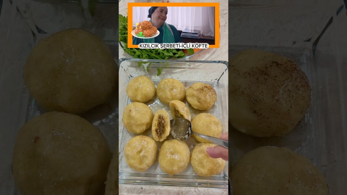 KIZILCIK ŞERBETİ-PEMBE VE NURSEMA’NIN İÇLİ KÖFTESİ ✨ #keşfet #kızılcıkşerbeti #food #tarif #shorts KIZILCIK ŞERBETİ-PEMBE VE NURSEMA’NIN İÇLİ KÖFTESİ ✨ #keşfet #kızılcıkşerbeti #food #tarif #shorts