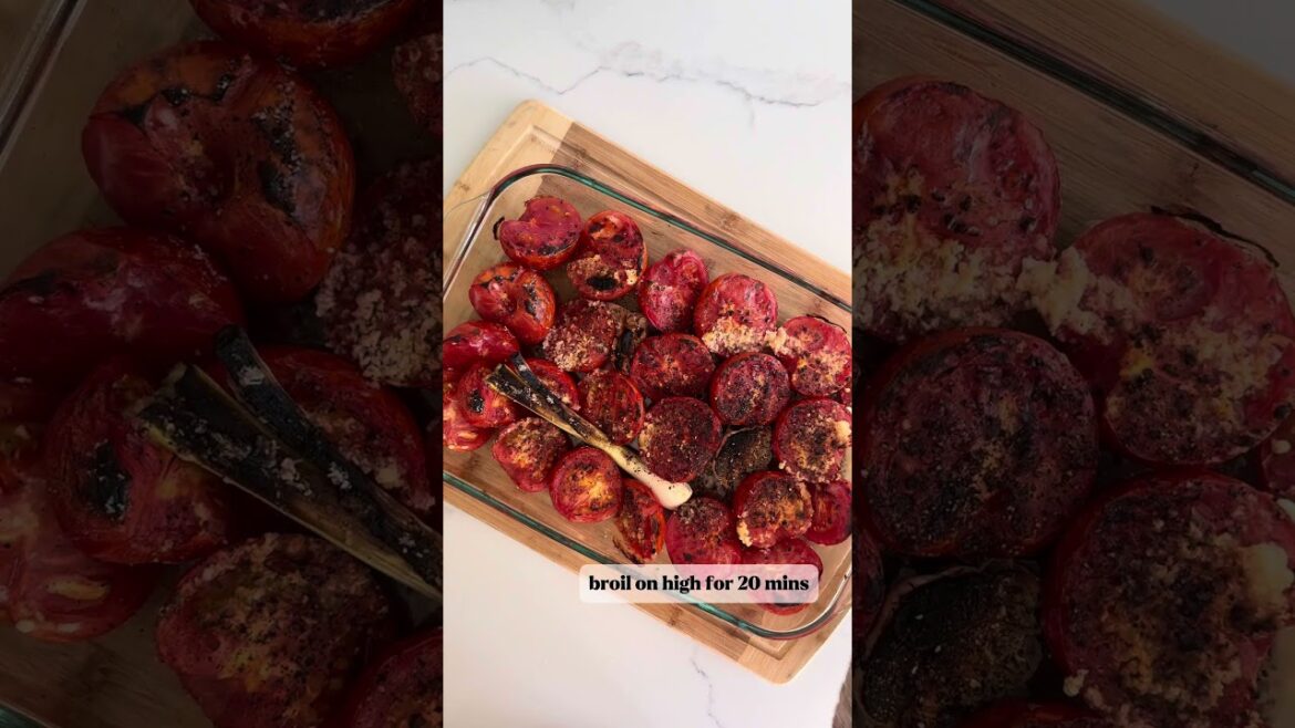 Backyard Bites Part 1: Roasted tomato soup. #gardening #food #recipes #recipe #soup #dinner #tomato