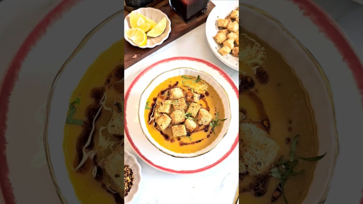 Easy Turkish Red Lentil Soup (Mercimek Çorbası) | Ready in 30 Minutes Easy Turkish Red Lentil Soup (Mercimek Çorbası) | Ready in 30 Minutes