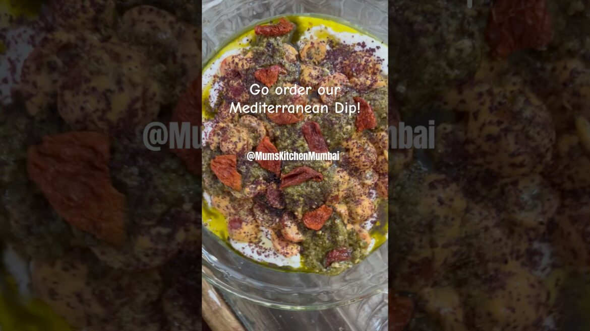 Place your order for our Mediterranean dip right now! #mediterranean #food #viral  #ordernow