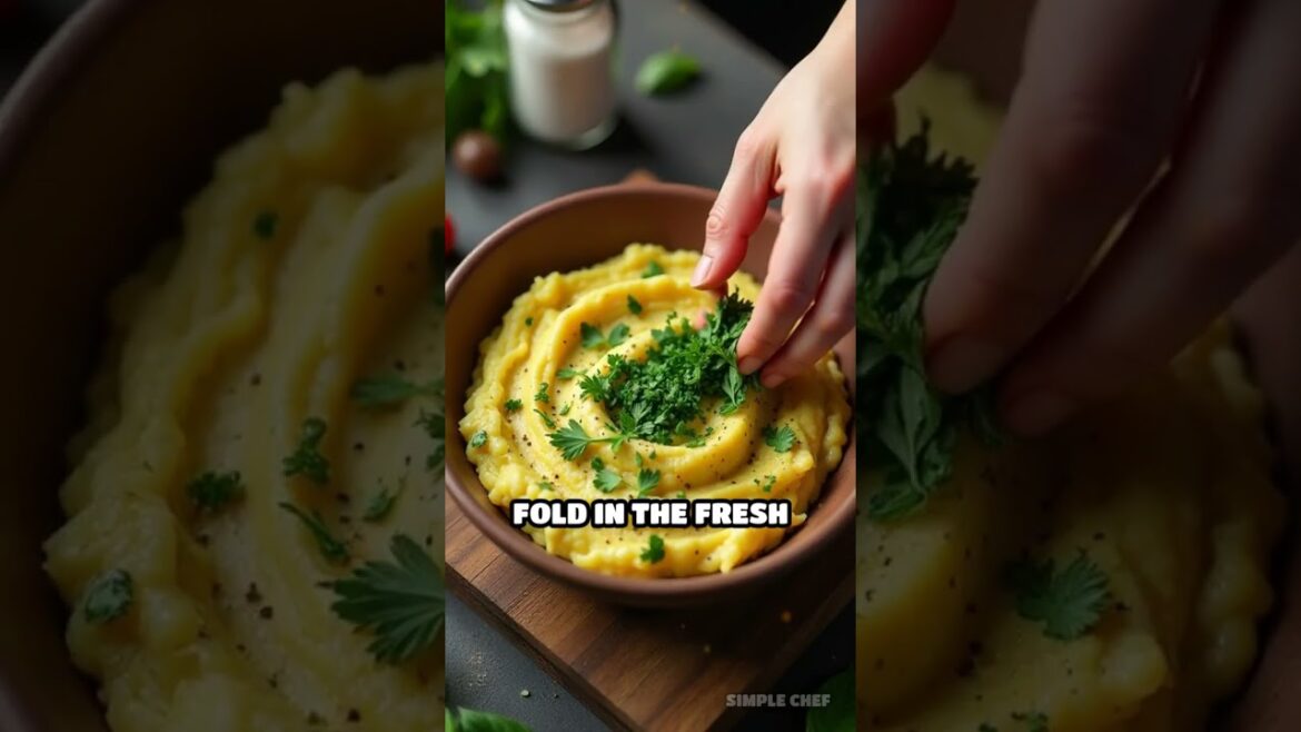 90-Second Creamy Herb Cauliflower Mash 90-Second Creamy Herb Cauliflower Mash