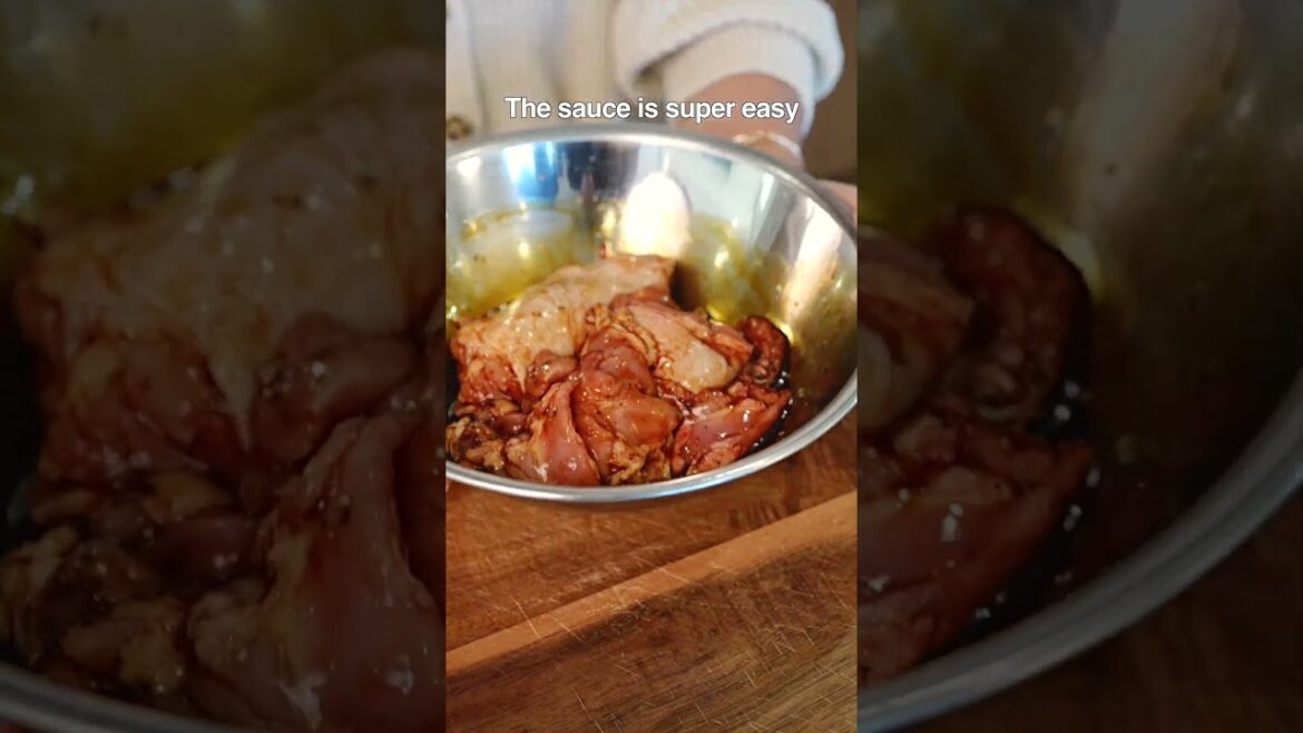 Thai Inspired Chicken Rice Bowl *super easy*