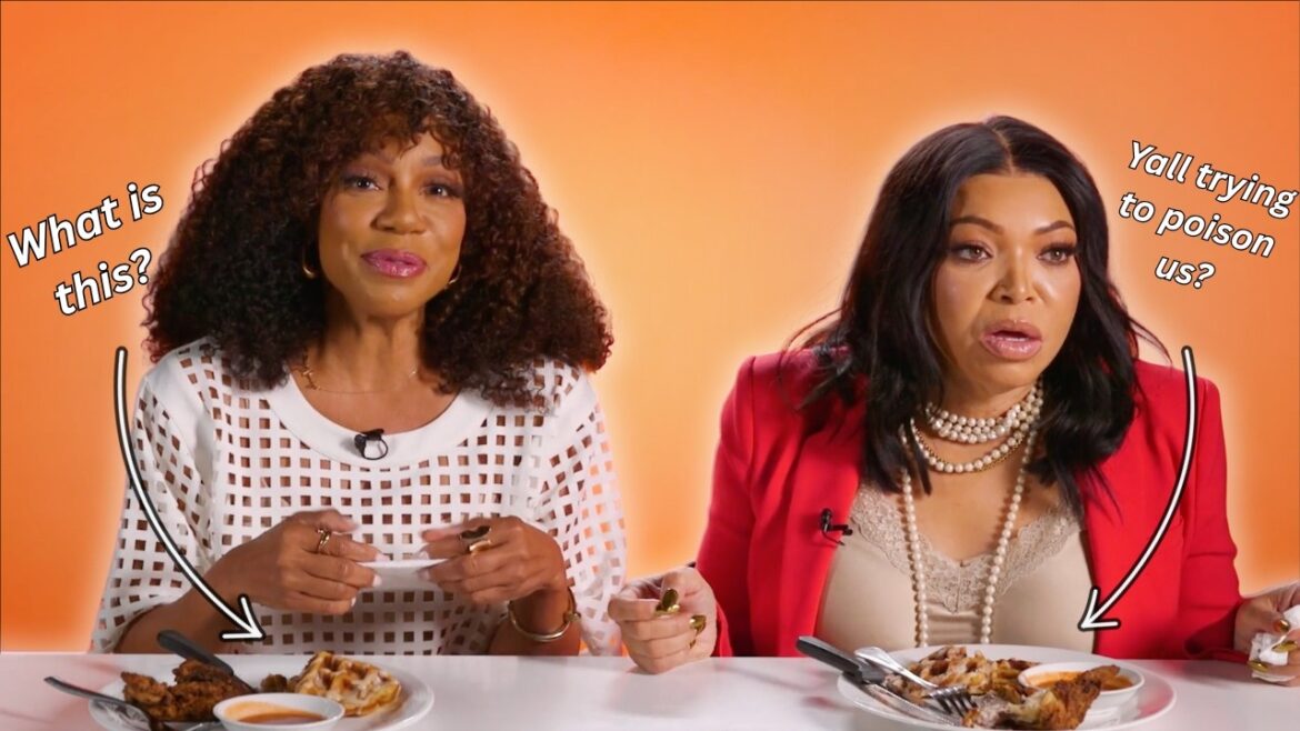 LA Natives Try Each Other's Chicken & Waffles feat. Wendy Raquel Robinson & Tisha Campbell