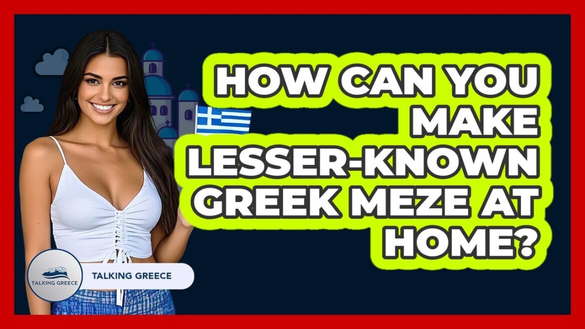 How Can You Make Lesser-known Greek Meze At Home? – Talking Greece How Can You Make Lesser-known Greek Meze At Home? - Talking Greece