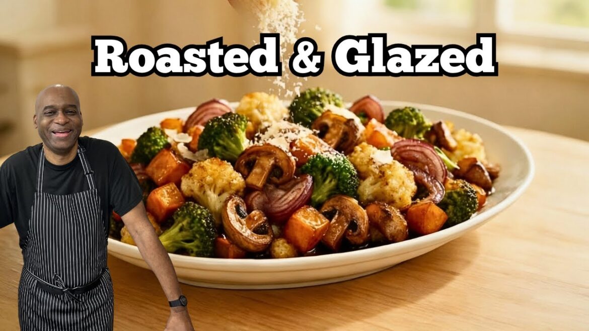 Roasted Vegetables with Balsamic Glaze | Easy & Delicious Recipe