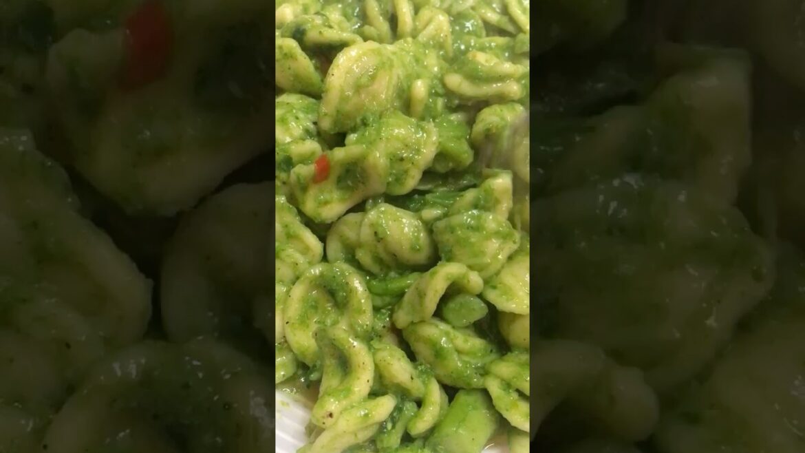 ORECCHIETTE ALLE  CIME DI RAPA #foodsalento #ilsaturday #short #shortvideo