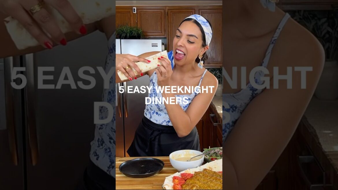 5 Easy Weeknight Dinners! #easyrecipe #foodcompilation 5 Easy Weeknight Dinners! #easyrecipe #foodcompilation