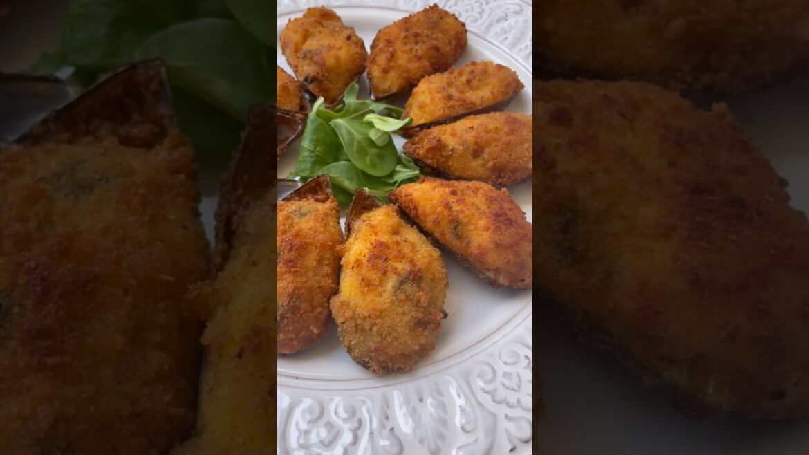 Irresistible Crispy Stuffed Mussels Recipe