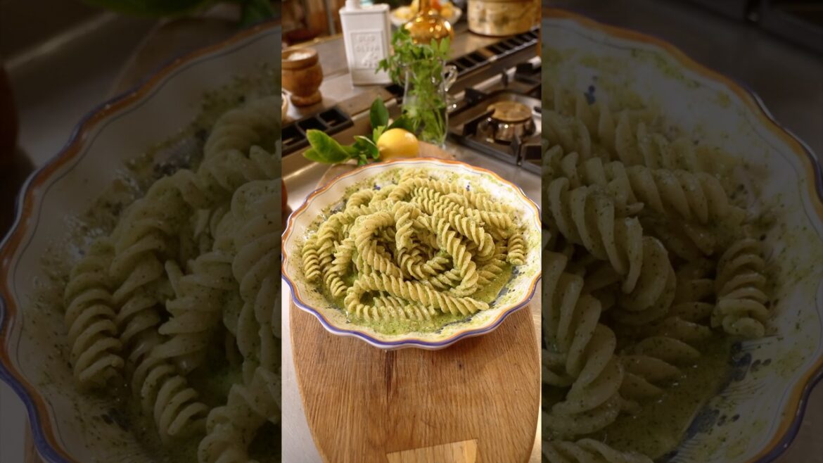 I HATE TO COOK ON MONDAYS - Lemon Parsley Pesto