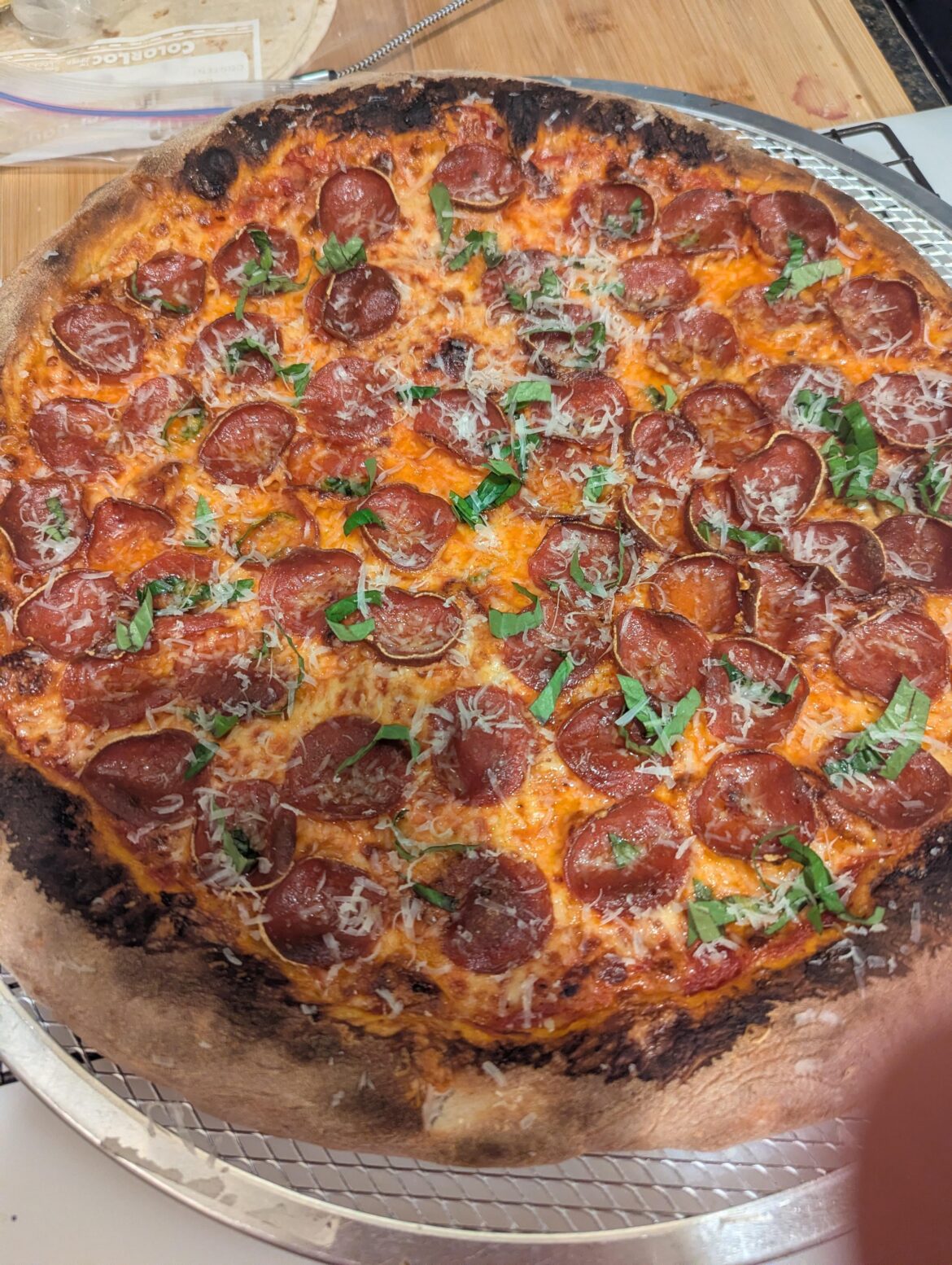 Nice pep pizza tonight