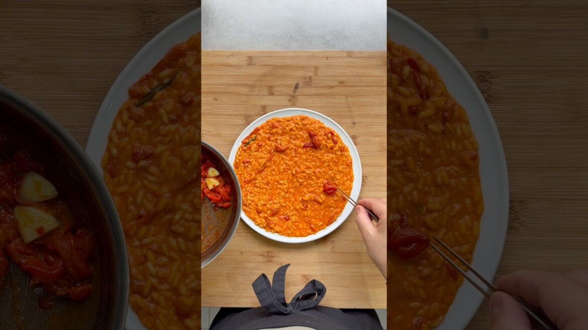 Prova questo risotto se ami i peperoni.Un sapore pazzesco! #risotto #ricetta #food #shortsfeed Prova questo risotto se ami i peperoni.Un sapore pazzesco! #risotto #ricetta #food #shortsfeed