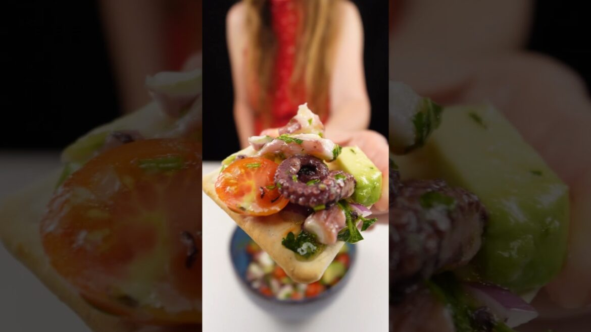 Beautiful Octopus Ceviche