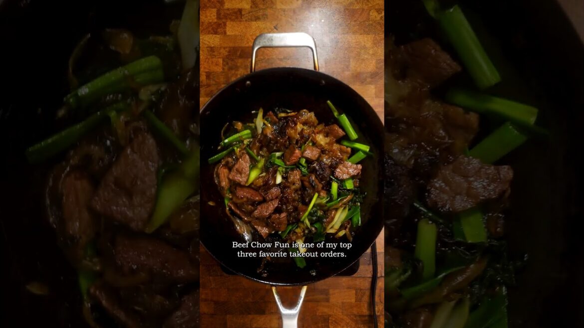 Beef Rice Noodles at Home