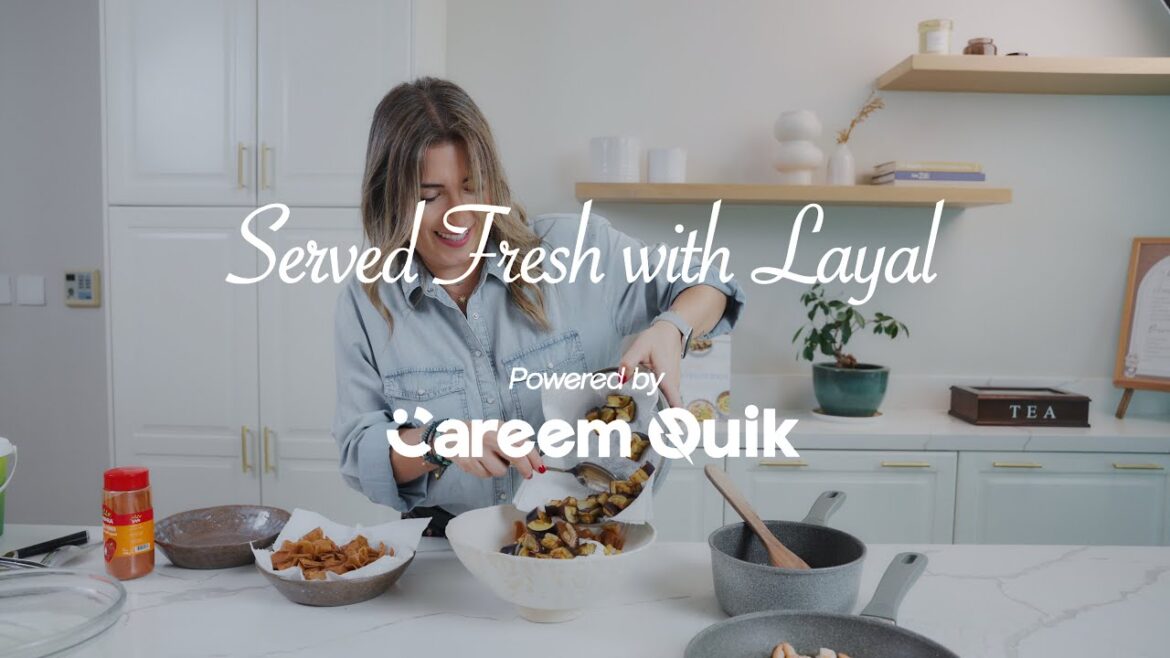 Served Fresh with Layal - Shrimp Fatteh & Lentil Salad!