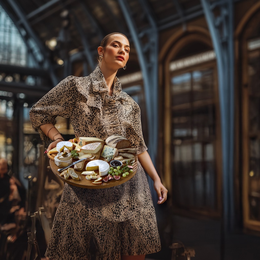 Cheese Couture Takes Over Charing Cross: Underground Transforms into Dazzling Fromage Fashion Runway! Cheese Couture Takes Over Charing Cross: Underground Transforms into Dazzling Fromage Fashion Runway!