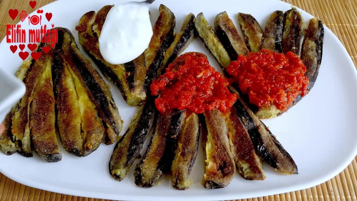 Crispy Cornmeal Fried Eggplant with a Melt-in-Your-Mouth Interior