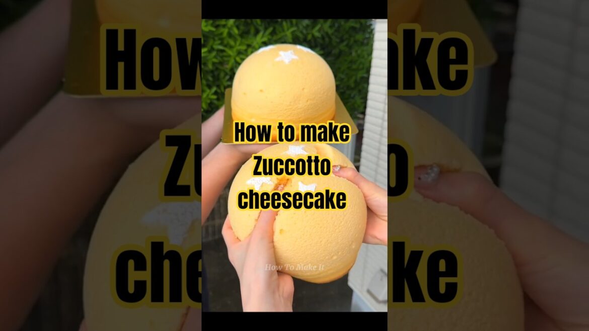 How to make Zuccotto Cheesecake. #howtomake #shortsfeed #food #cheesecake #cake #italiancake #shorts How to make Zuccotto Cheesecake. #howtomake #shortsfeed #food #cheesecake #cake #italiancake #shorts