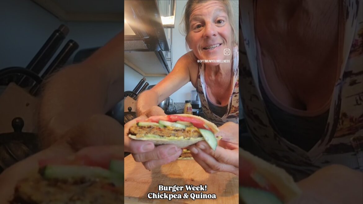 Chickpea & Quinoa Burgers | Vegan