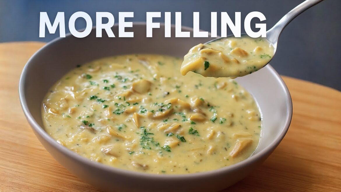 I Made Creamy Mushroom Soup Without Cream, Flour, or Blender