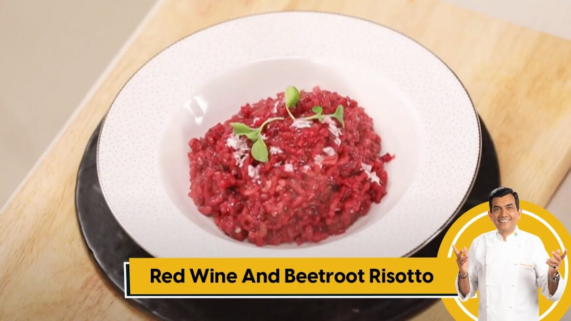 Red Wine and Beetroot Risotto | रेड वाइन अँड बीटरूट रिसोटो | Sanjeev Kapoor Khazana Red Wine and Beetroot Risotto | रेड वाइन अँड बीटरूट रिसोटो | Sanjeev Kapoor Khazana