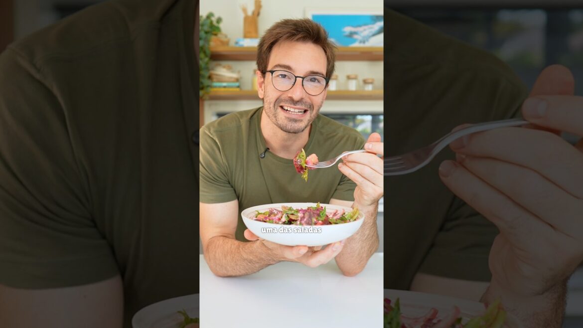 SALADA DE BETERRABA ASSADA #receitas #salada