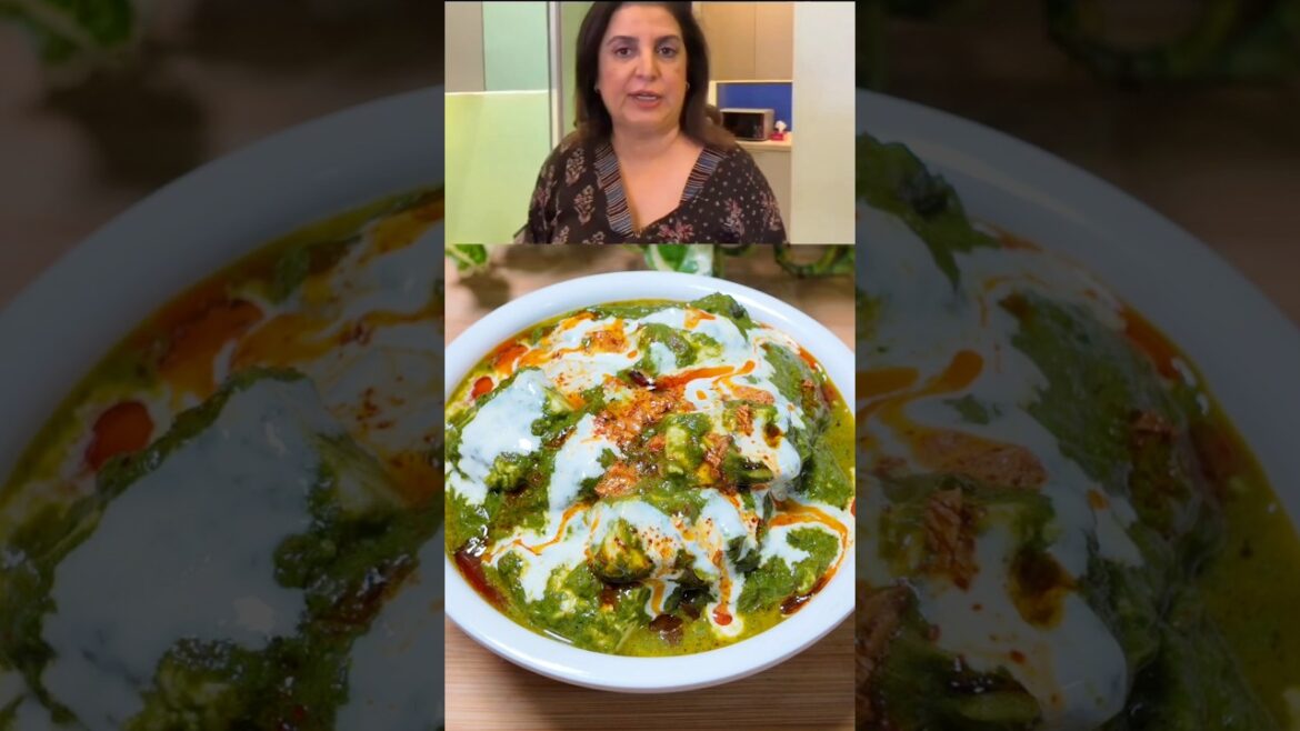 Farah Khan’s SECRET Palak Paneer Recipe REVEALED! #shorts #easyrecipe Farah Khan's SECRET Palak Paneer Recipe REVEALED! #shorts #easyrecipe