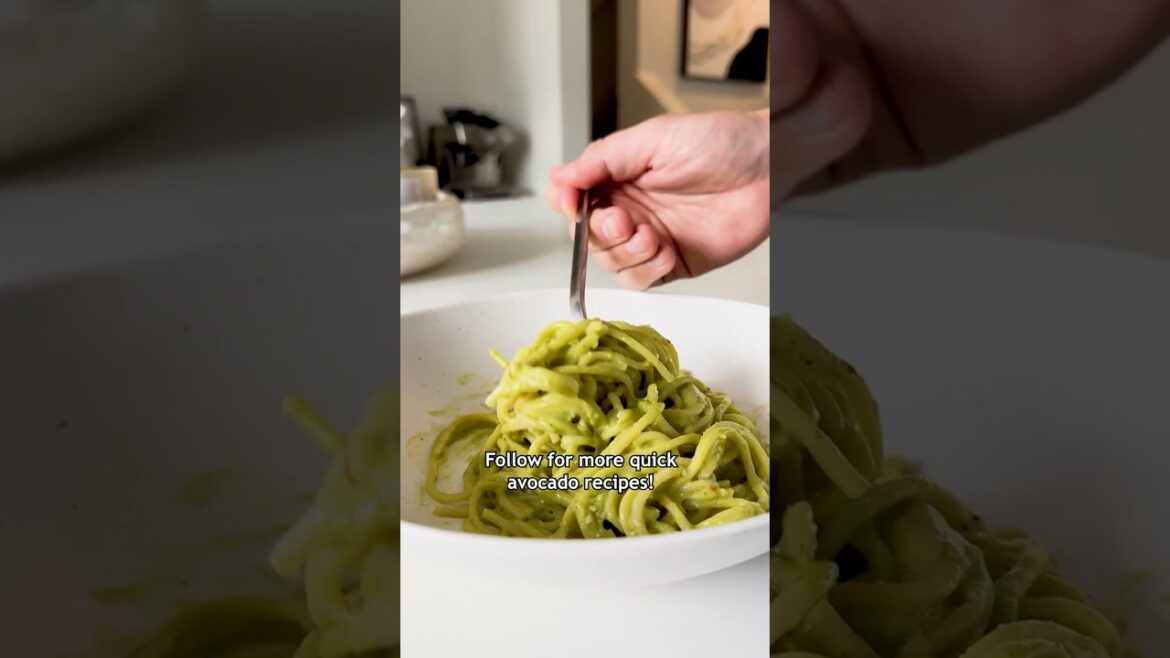 Easy & Creamy Avocado Pasta Recipe Easy & Creamy Avocado Pasta Recipe
