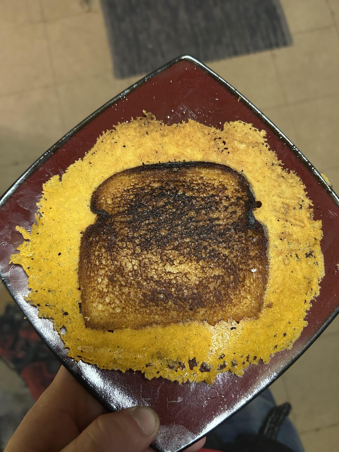I like to make my grilled cheese this way