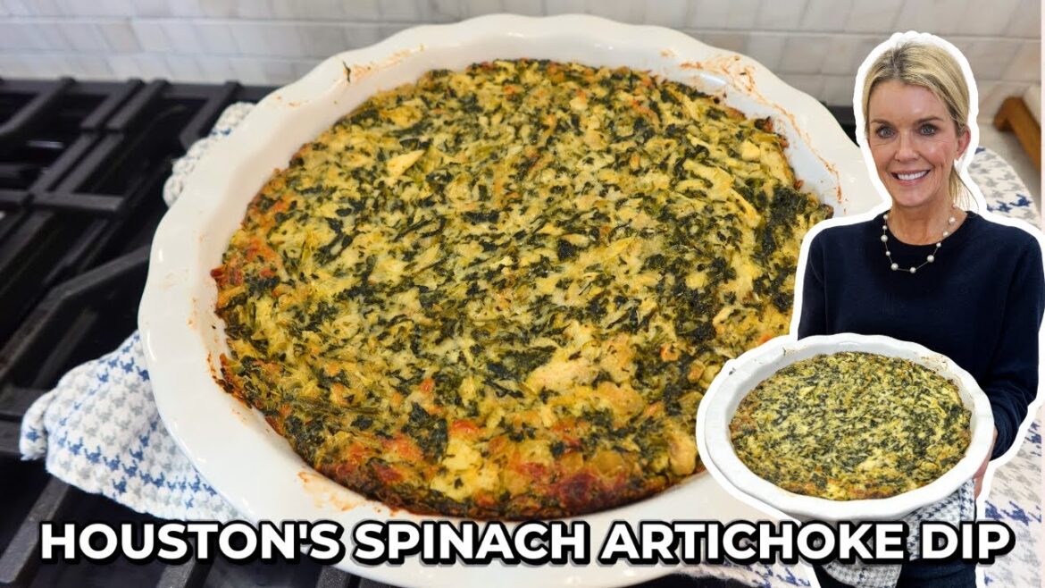 Houston’s Spinach Artichoke Dip Copycat Recipe | The Best Baked Spinach Artichoke Dip