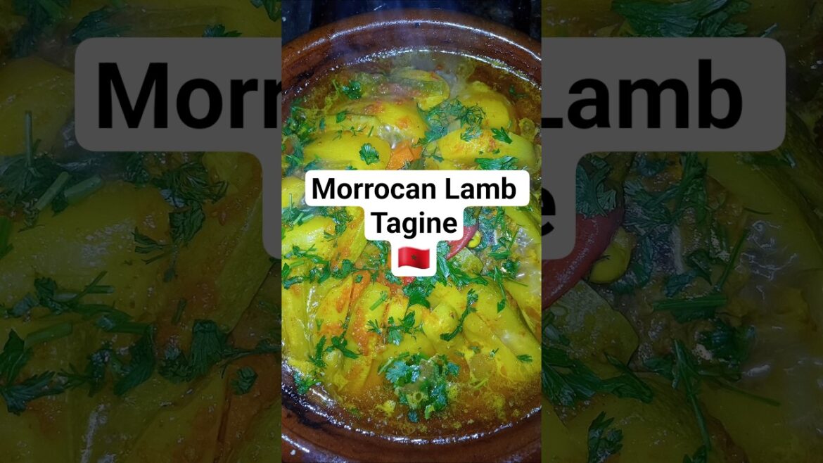 Moroccan Lamb Tagine #morocco #food #cooking #moroccanculture #easyrecipe #vegetables #meat #lamb