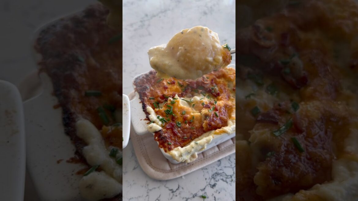 Making the VIRAL Loaded Potato Soup Recipe #foodie #recipe #soup #fallrecipe #cooking #cookingvideo